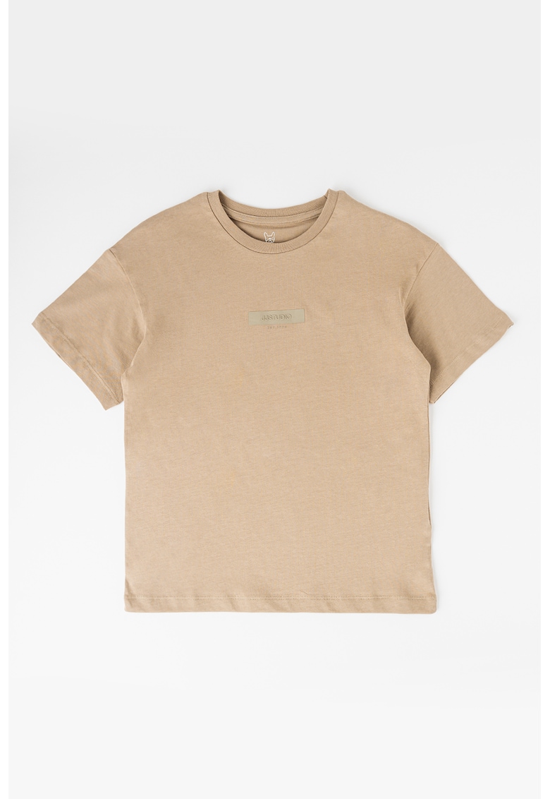 Tricou de bumbac cu text