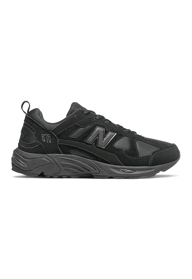 Pantofi sport low-cut 878 - Negru/Gri inchis