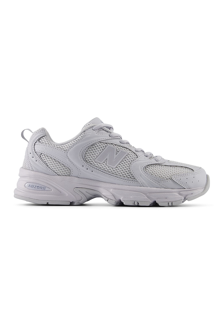 530 Pantofi sport low-cut 530 din plasa cu model unisex - Albastru prafuit