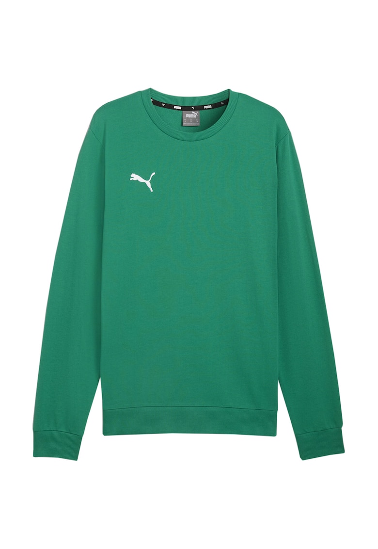Hanorac barbati Team Goal - casual - verde - bumbac - mansete elastice -