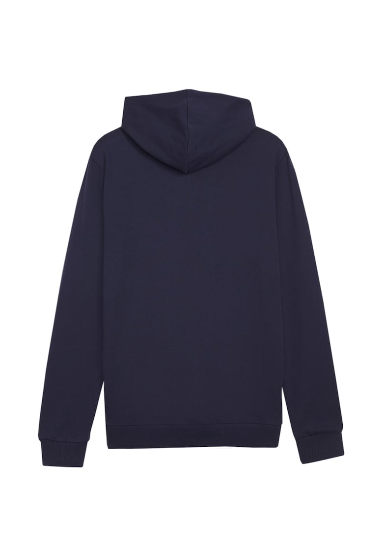 Hanorac barbati Puma Team Goal Casuals - bleumarin - bumbac - gluga reglabila