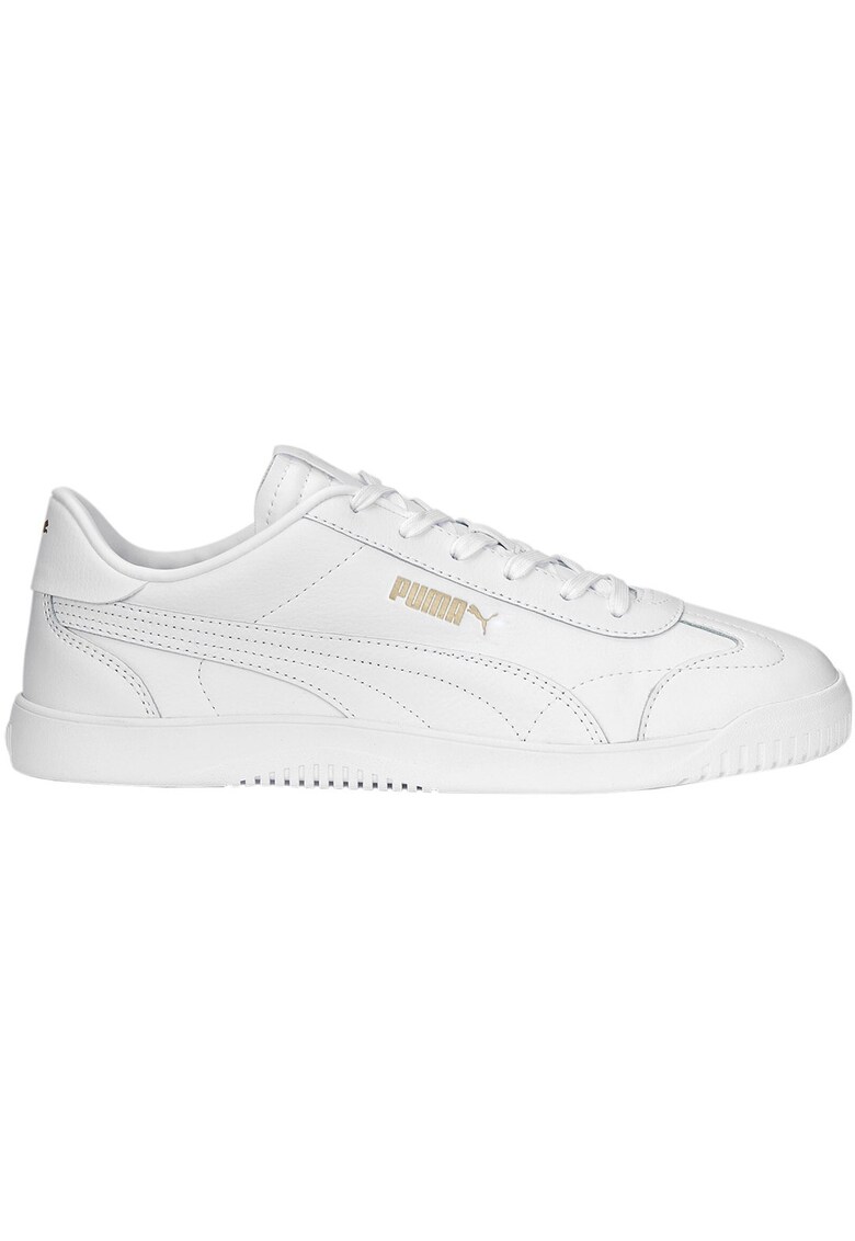 Pantofi sport de piele si piele ecologica Club - Alb