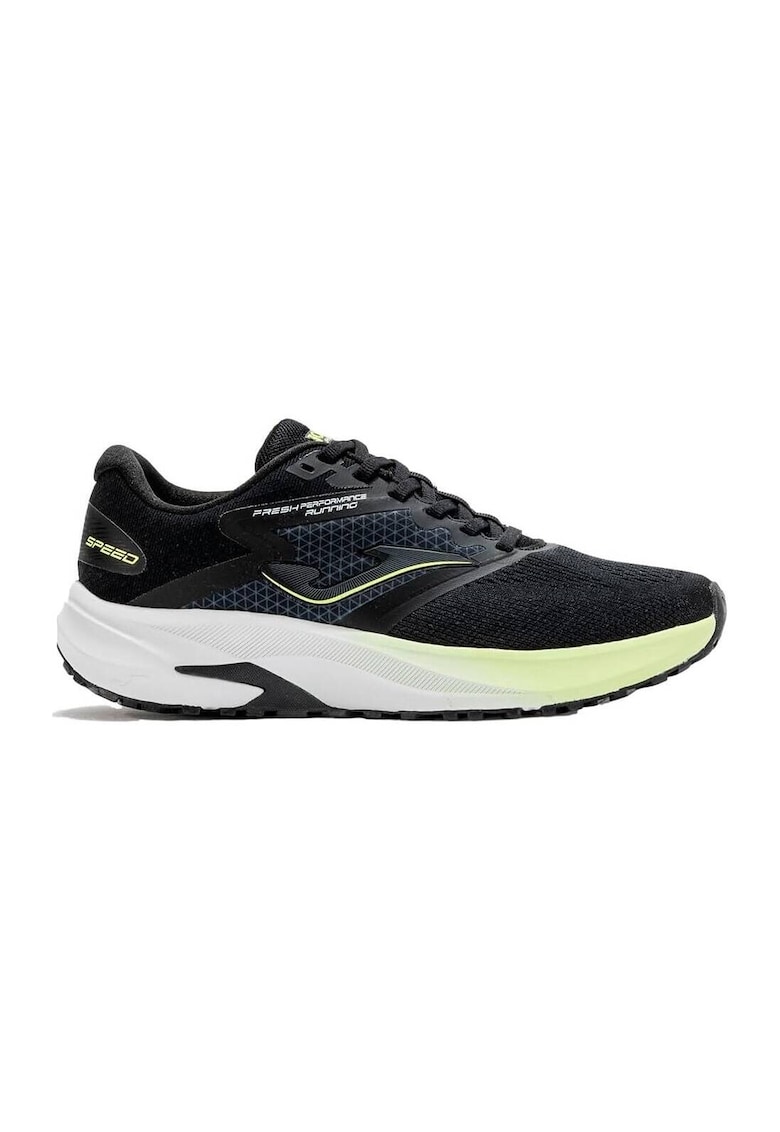 Pantofi sport barbati SPEED MEN 2501 - amortire excelenta - material respirabil - negru