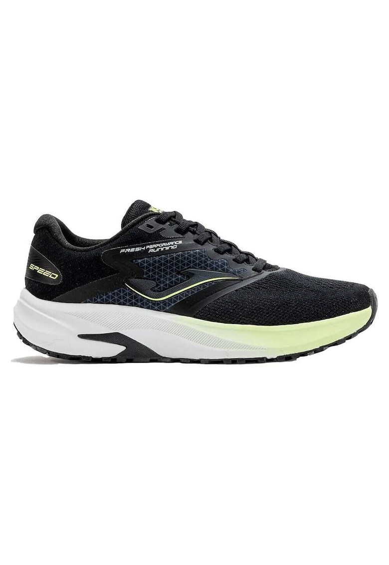 Pantofi sport barbati SPEED MEN 2501 - amortire excelenta - material respirabil - negru