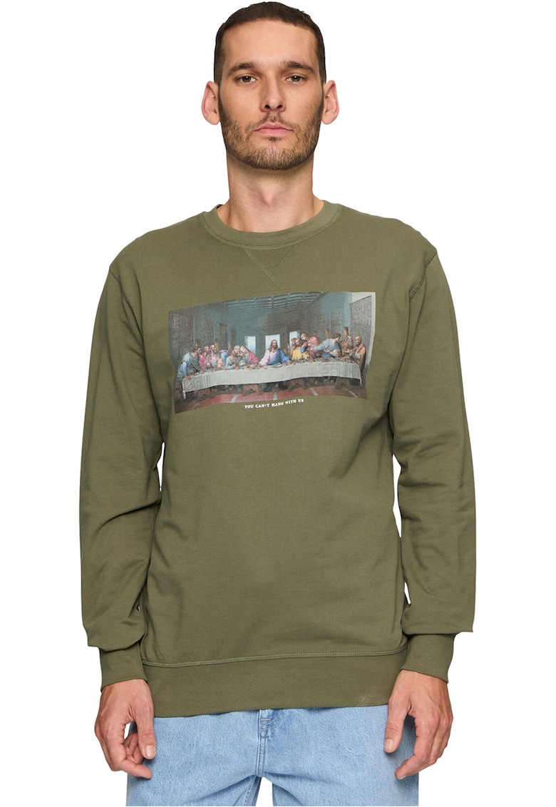 Bluza de trening unisex din bumbac cu imprimeu grafic