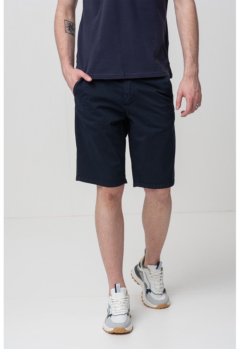 Pantaloni scurti chino regular fit - Bleumarin