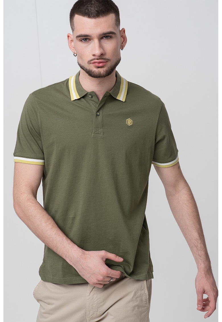 Tricou polo slim fit