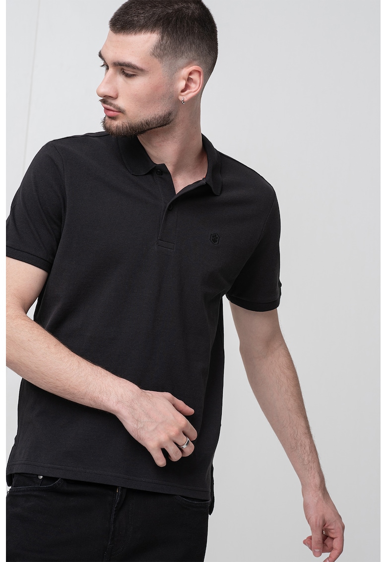 Tricou polo de bumbac pique