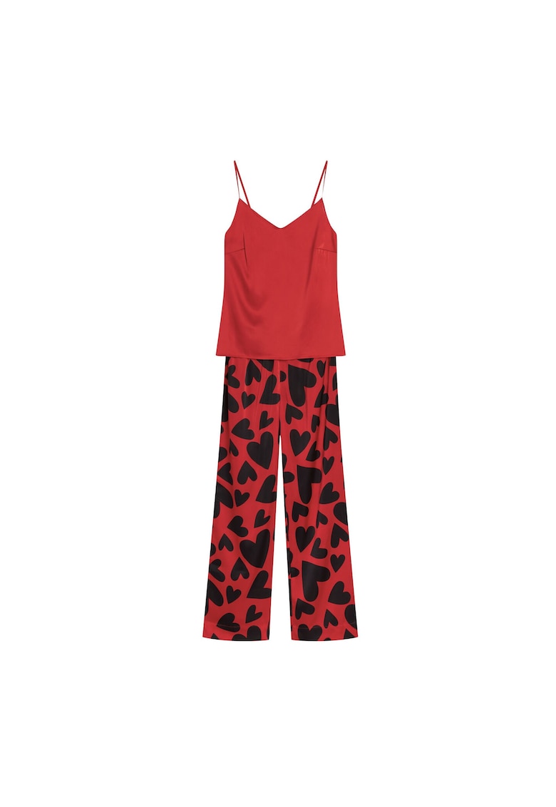 Pijamale de dama Jenya rosu