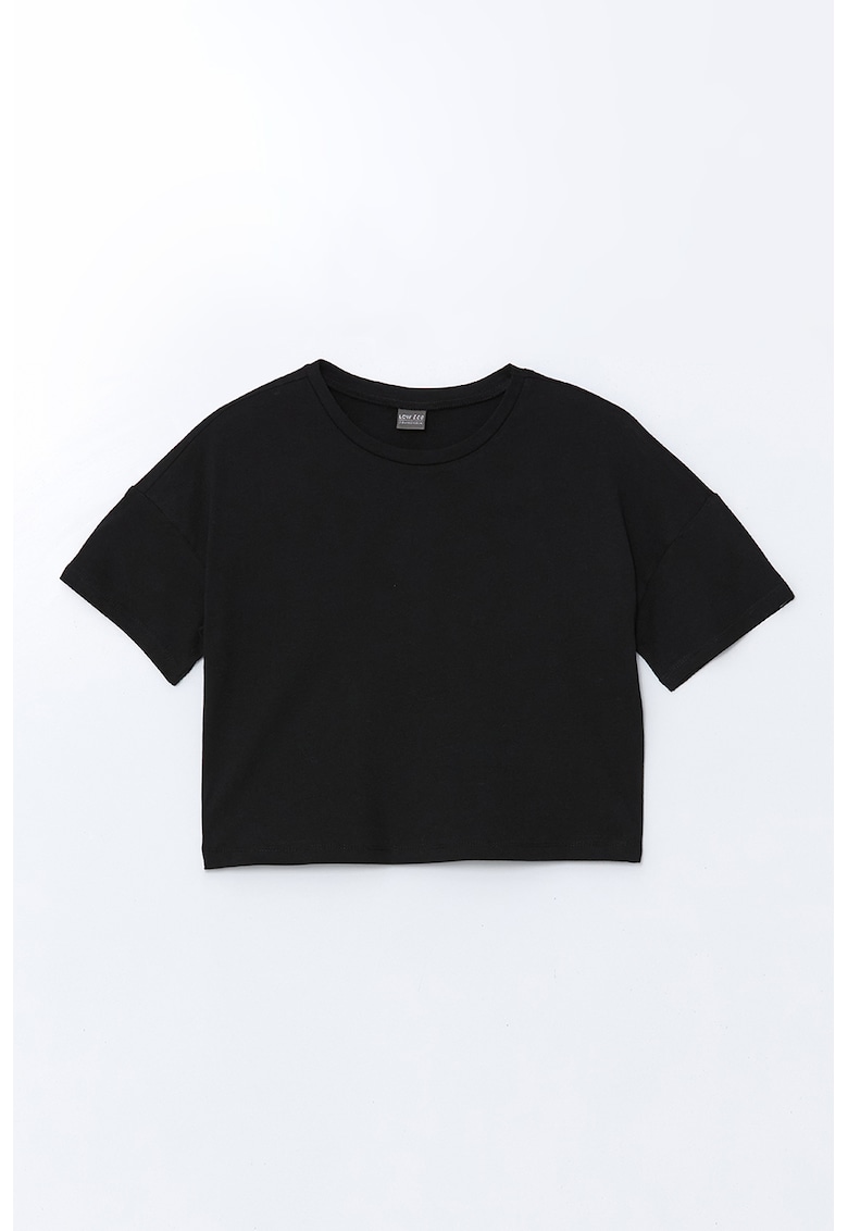 Tricou crop de bumbac