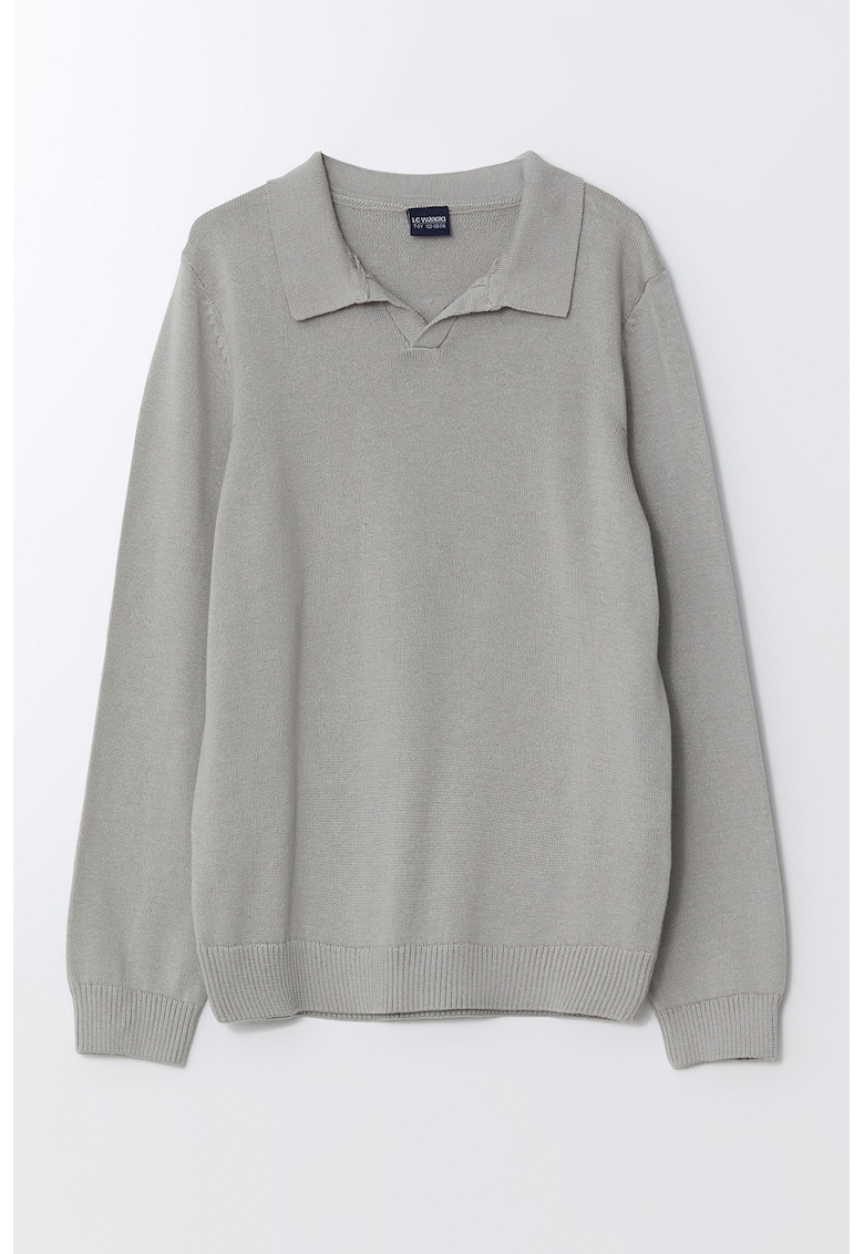 Pulover polo din bumbac