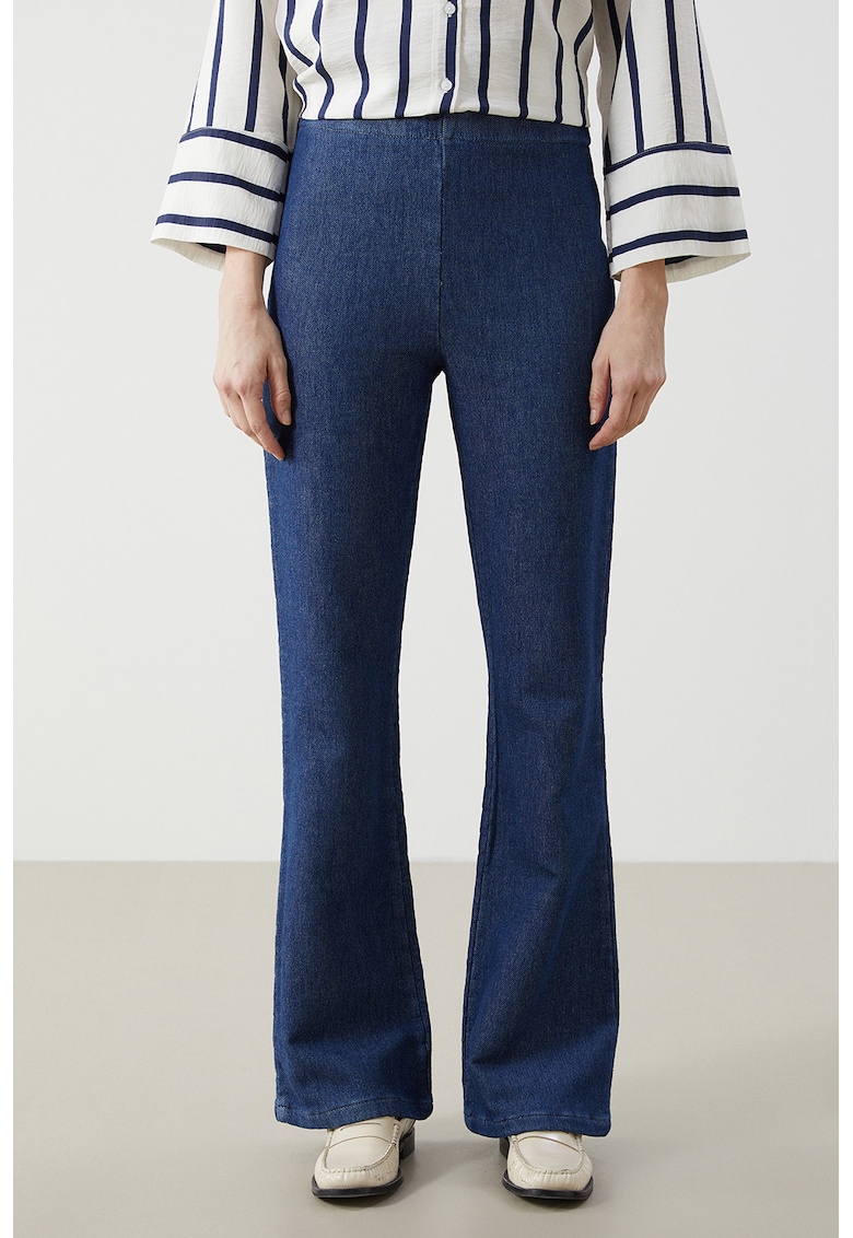 Jeggings cu croiala ampla Jeggings cu croiala ampla