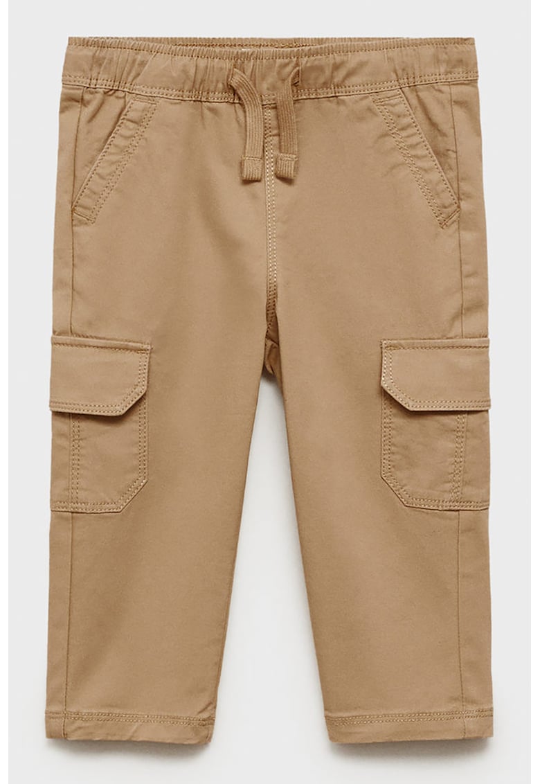 Pantaloni cargo cu snur