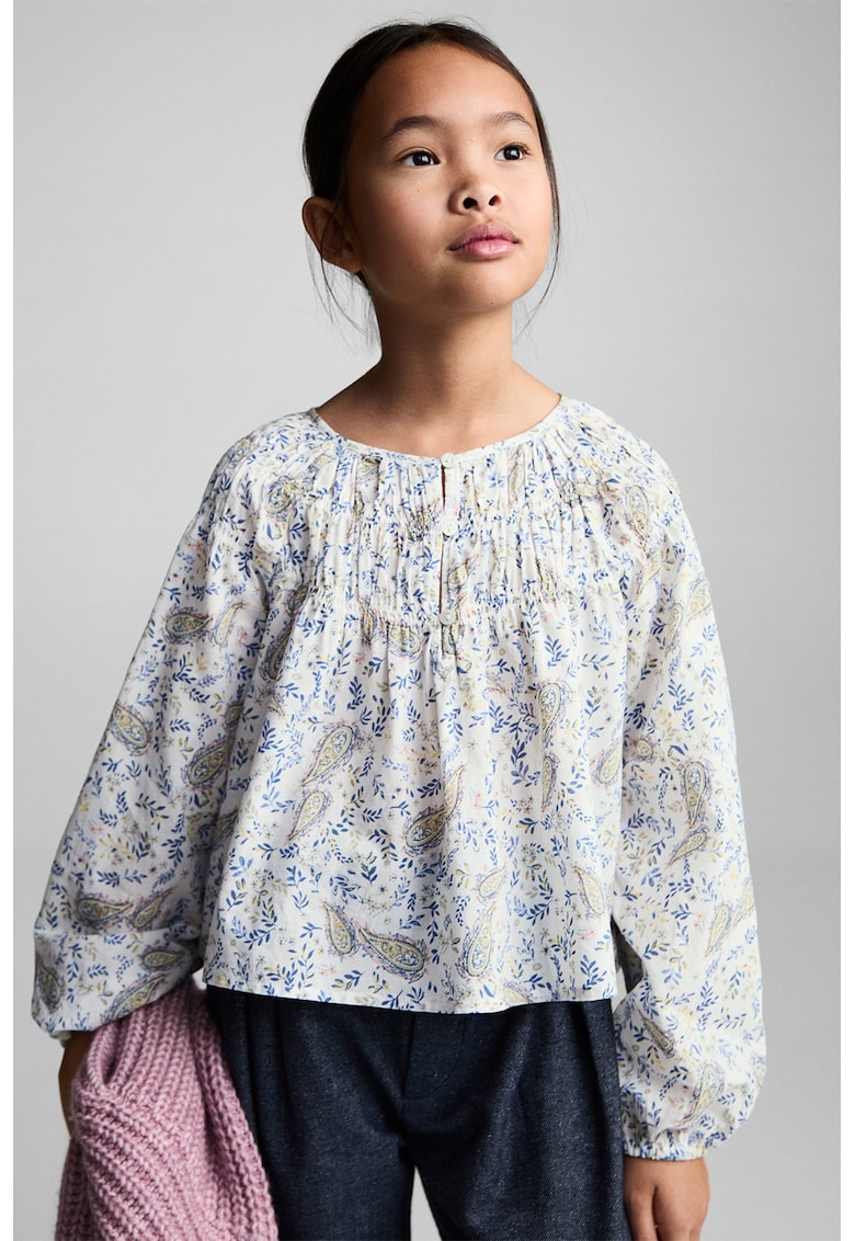 Bluza cu imprimeu paisley