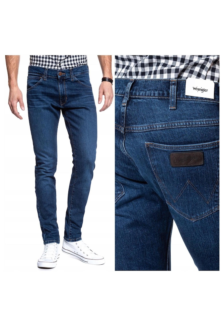 Blugi barbati -  17031-84 - Bryson - Bumbac - Lungi - Barbati - Slim fit - W27-L32 US - Albastru