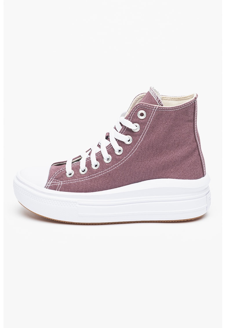 Pantofi sport flatform Chuck Taylor All Star - Violet prafuit