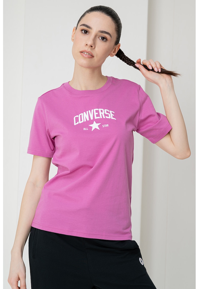 Tricou regular fit cu imprimeu logo