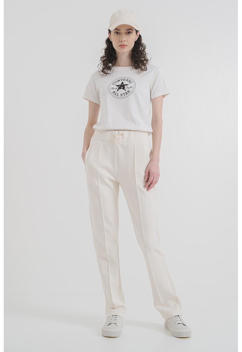 Tricou de bumbac cu logo