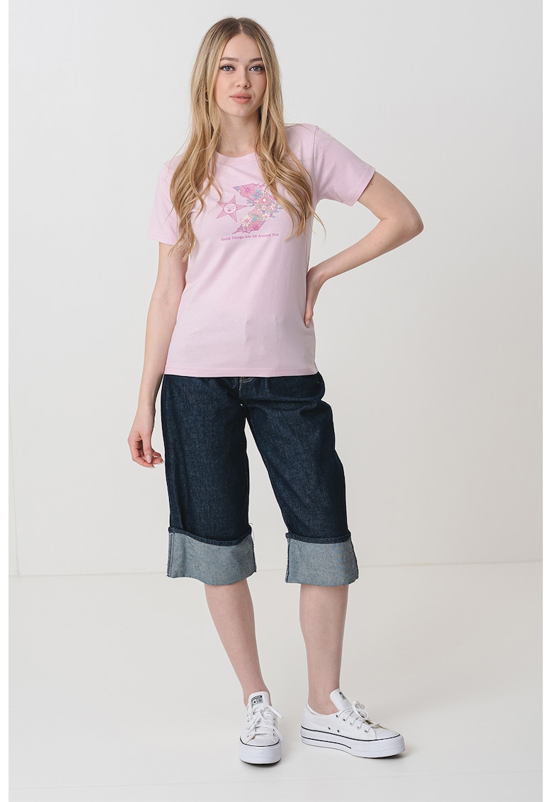 Tricou cu imprimeu logo Nature Star