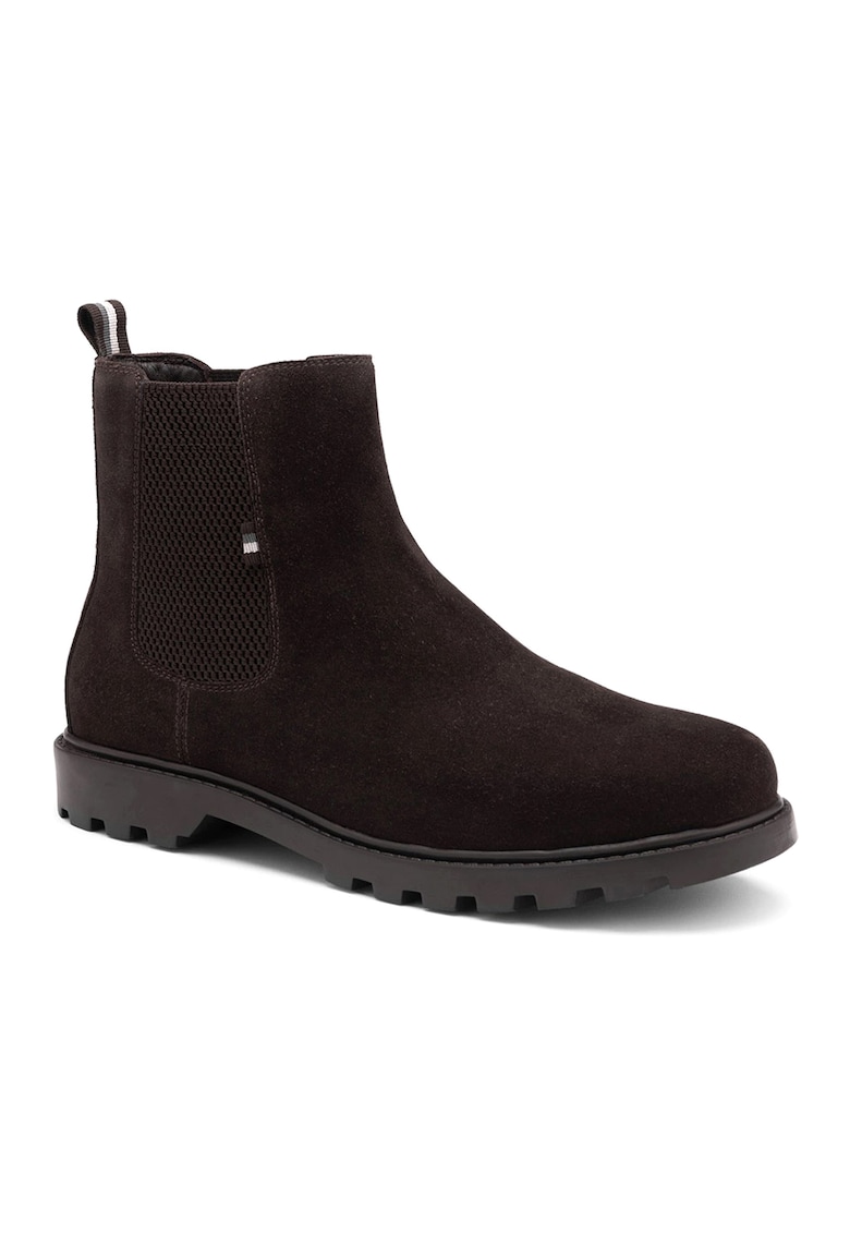 Cizme chelsea din piele intoarsa Cizme chelsea din piele intoarsa