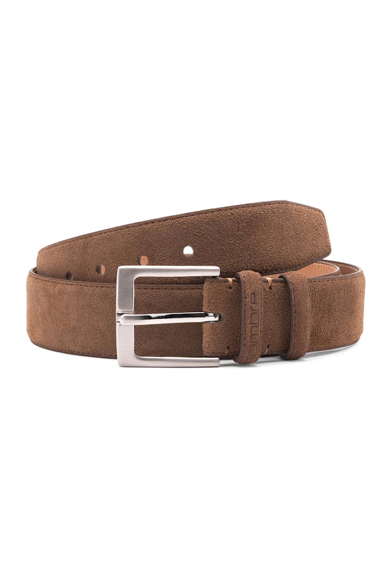 Curea de piele intoarsa cu catarama metalica