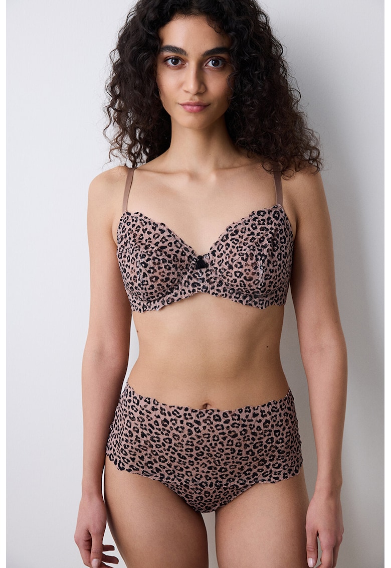 Sutien cu burete si animal print