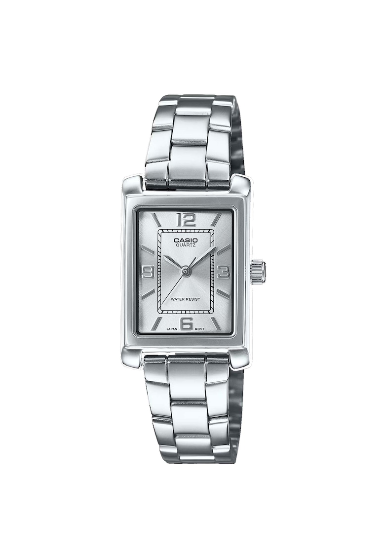 Ceas dama  analog - bratara otel inoxidabil - cadran argintiu - 21x7.4mm