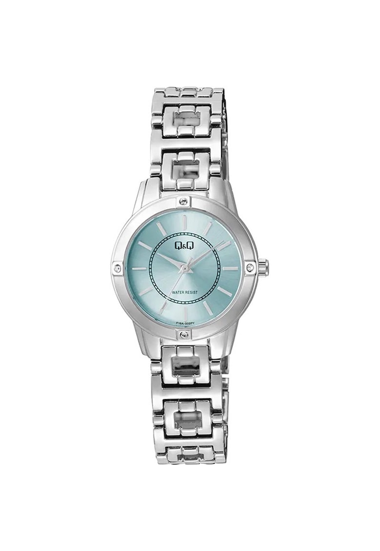 Ceas analogic de dama  F18A-002PY - lant metalic