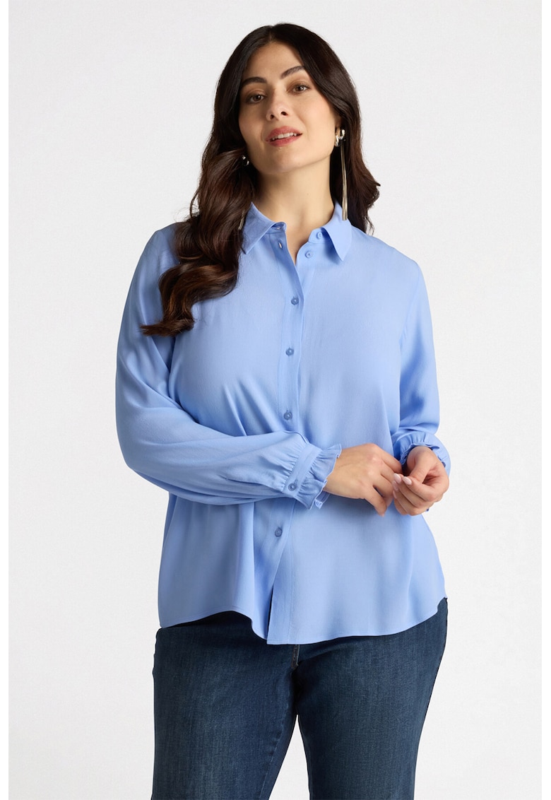 Camasa cu guler clasic - Albastru pastel