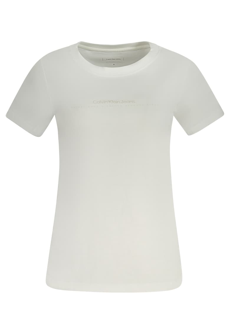Tricou dama - 100% bumbac - Alb - J20J224990 - Alb