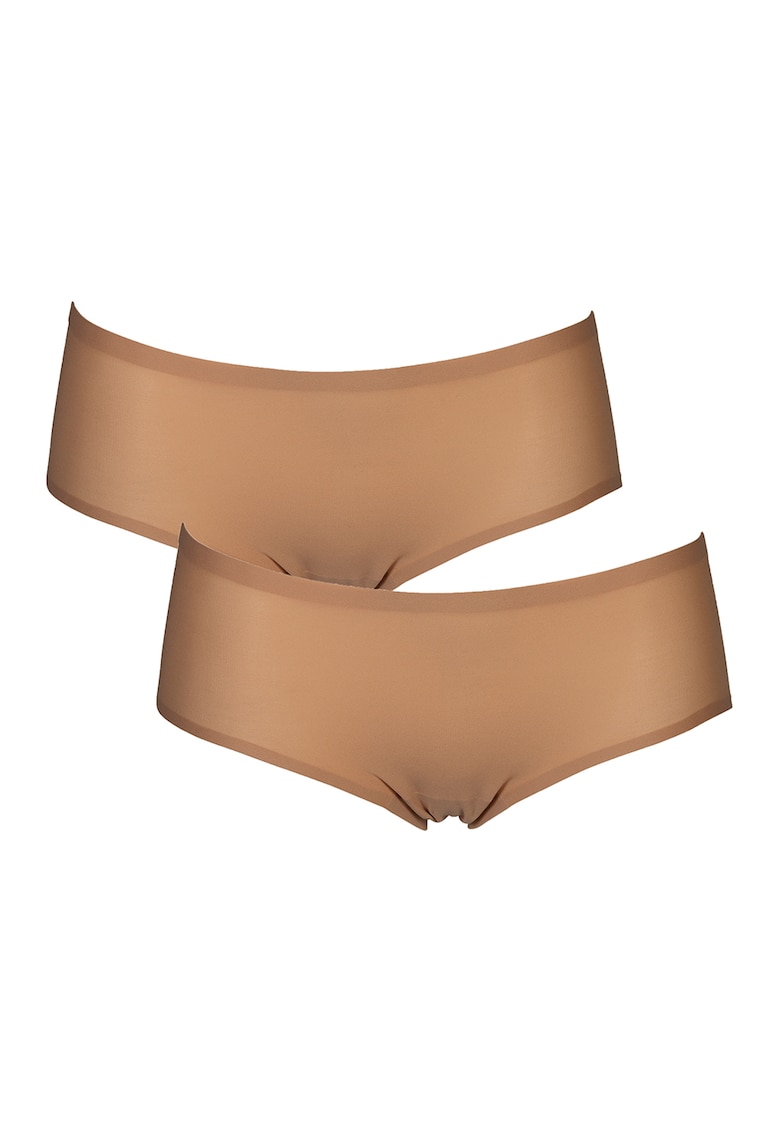 Set de chiloti hipster cu model uni