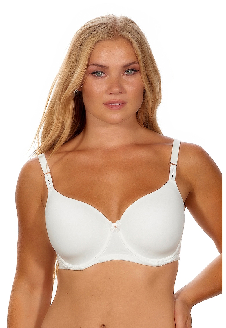 Sutien cu burete si insertii din dantela