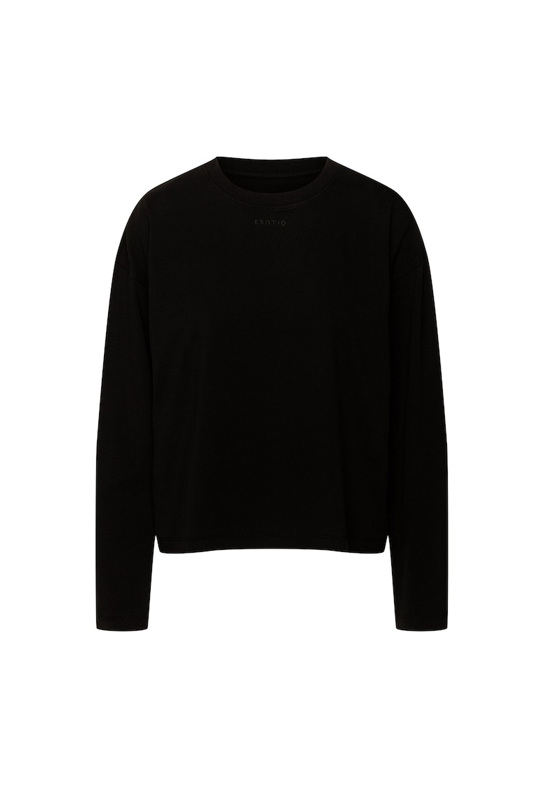 Hanorac dama Ruthie - Bumbac - Negru