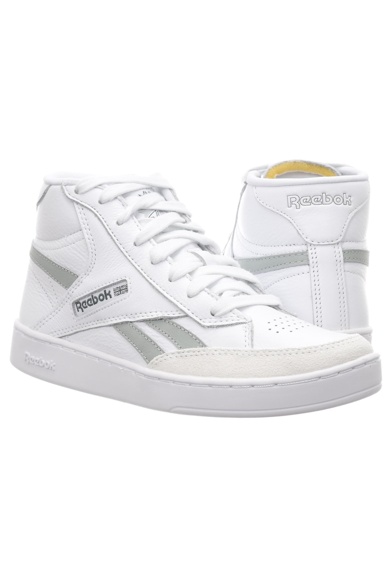 - CLUB C FORM HI - pantofi sport de dama din piele naturala Alb - Alb