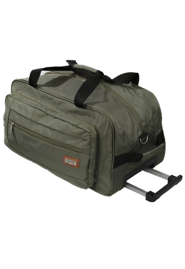 Geanta de voiaj cu troler - Atena - Verde - 55x30x30cm Geanta de voiaj cu troler - Atena - Verde - 55x30x30cm