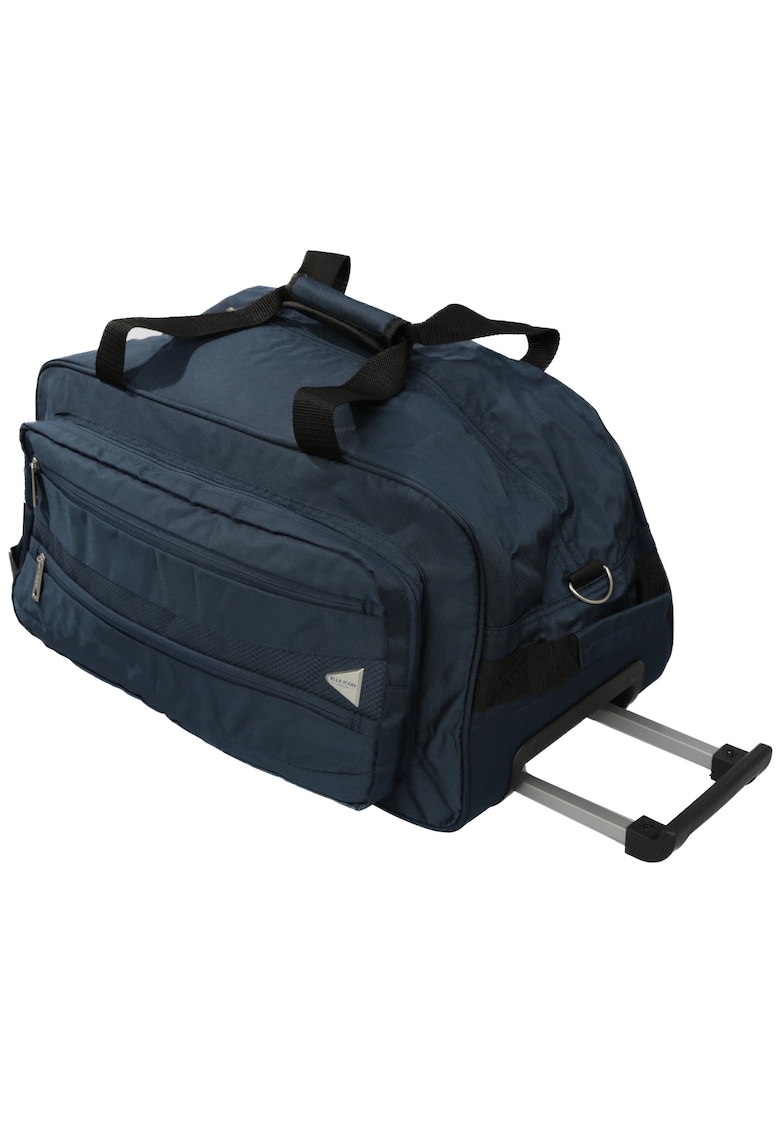 Geanta de voiaj cu troler - Stark - Albastru - 55x30x30cm Geanta de voiaj cu troler - Stark - Albastru - 55x30x30cm