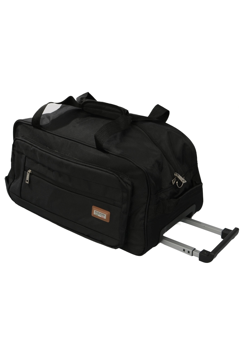 Geanta de voiaj cu troler - Atena - Negru - 55x30x30cm