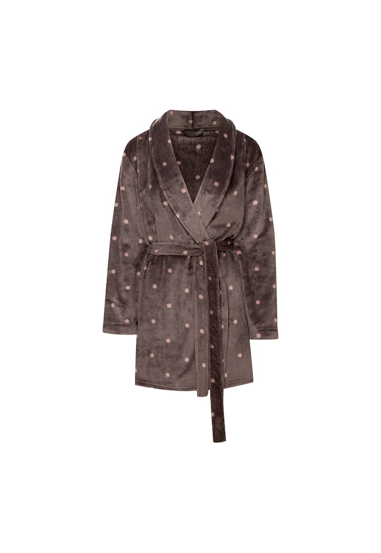 Halat dama lung - gri - poliester