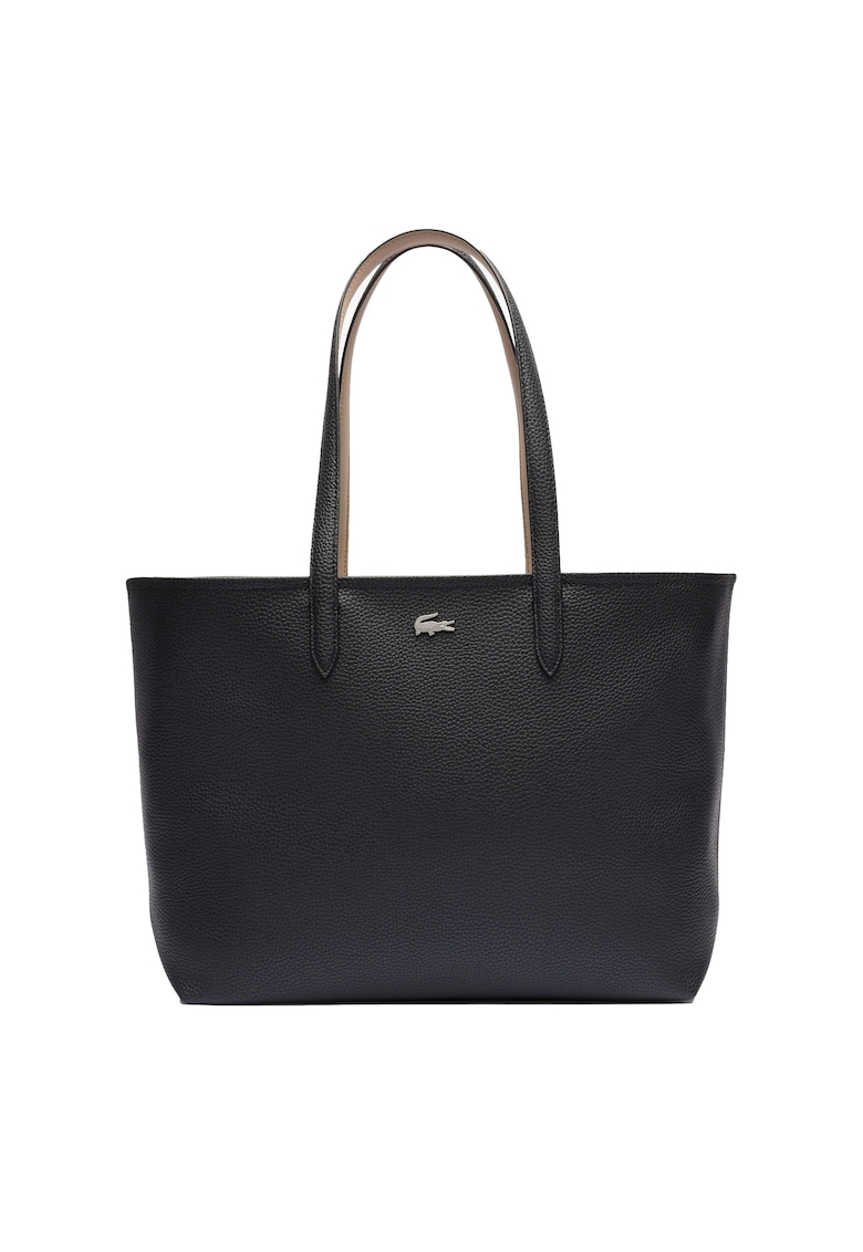 Geanta shopper din piele ecologica cu aspect texturat Anna Petit Geanta shopper din piele ecologica cu aspect texturat Anna Petit