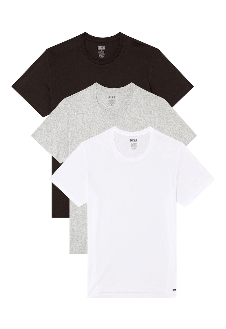 Set de tricouri cu decolteu la baza gatului Randal - 3 piese