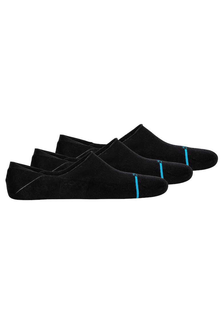 Set de sosete din amestec de bumbac - 3 perechi - Negru