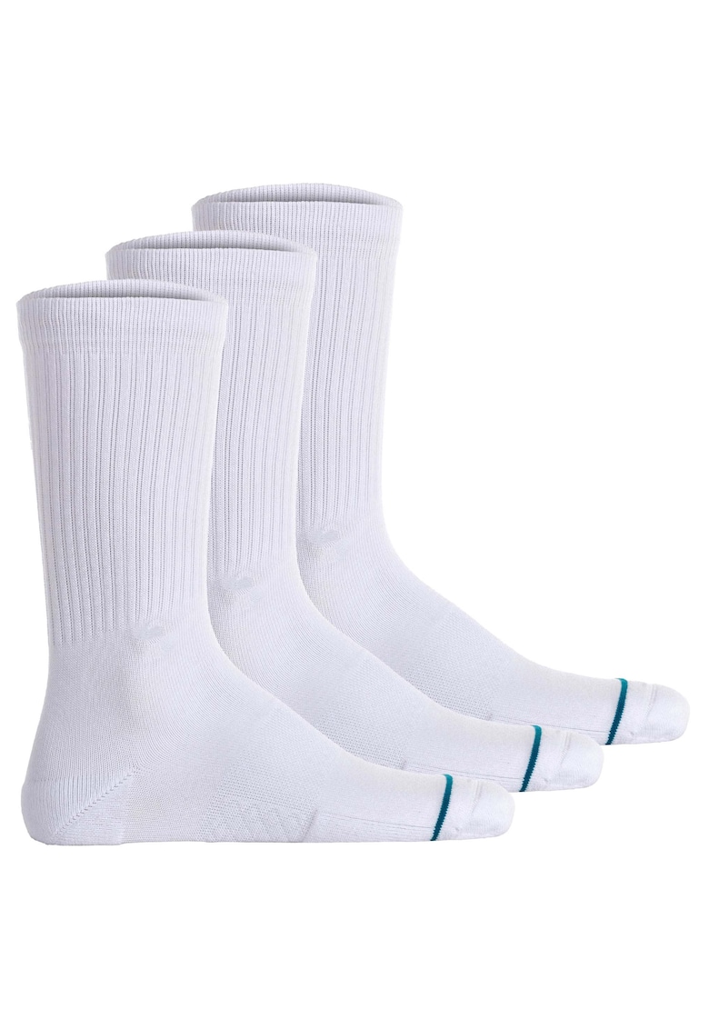 Set de sosete din amestec de bumbac - 3 perechi - Alb