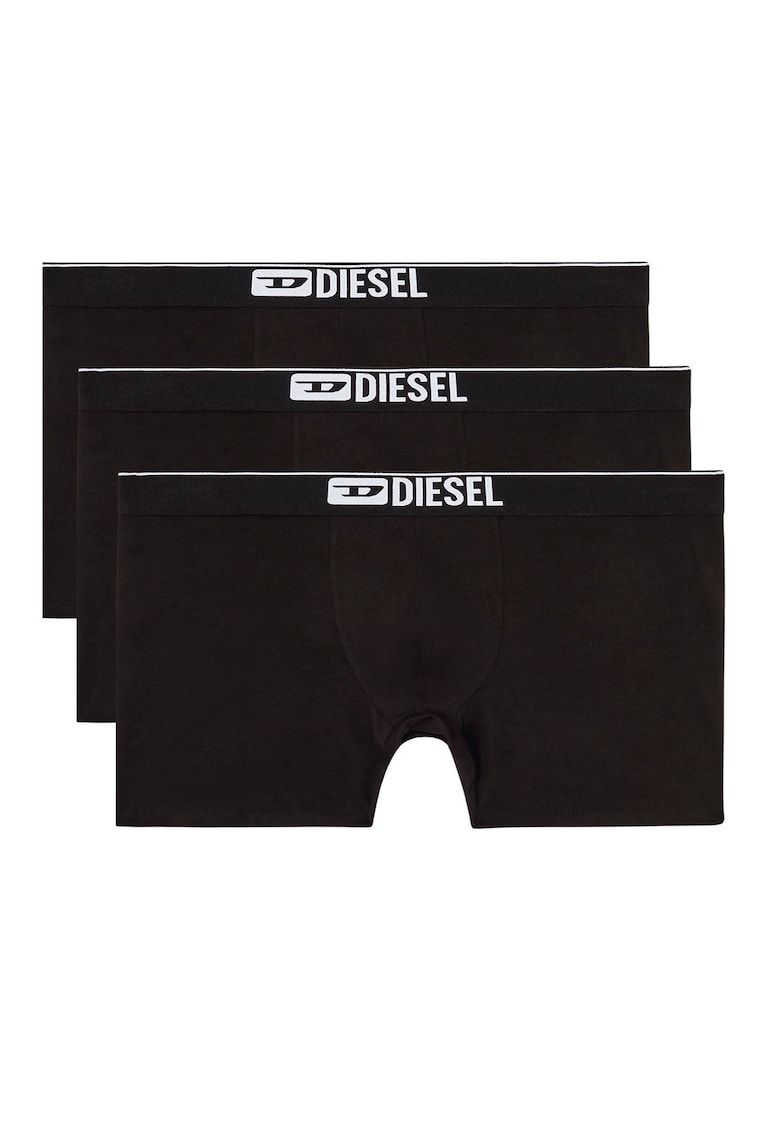 Set de boxeri din amestec de bumbac cu text - 3 perechi