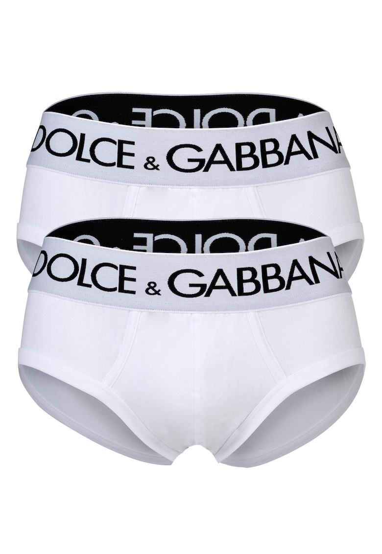 Set de chiloti cu logo - 2 perechi