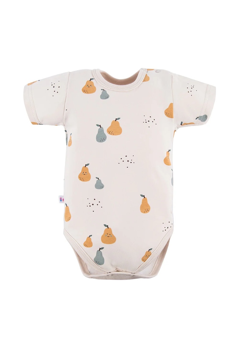 Body cu maneca scurta si model pere -  - Pearlect - Alb - pentru baietei