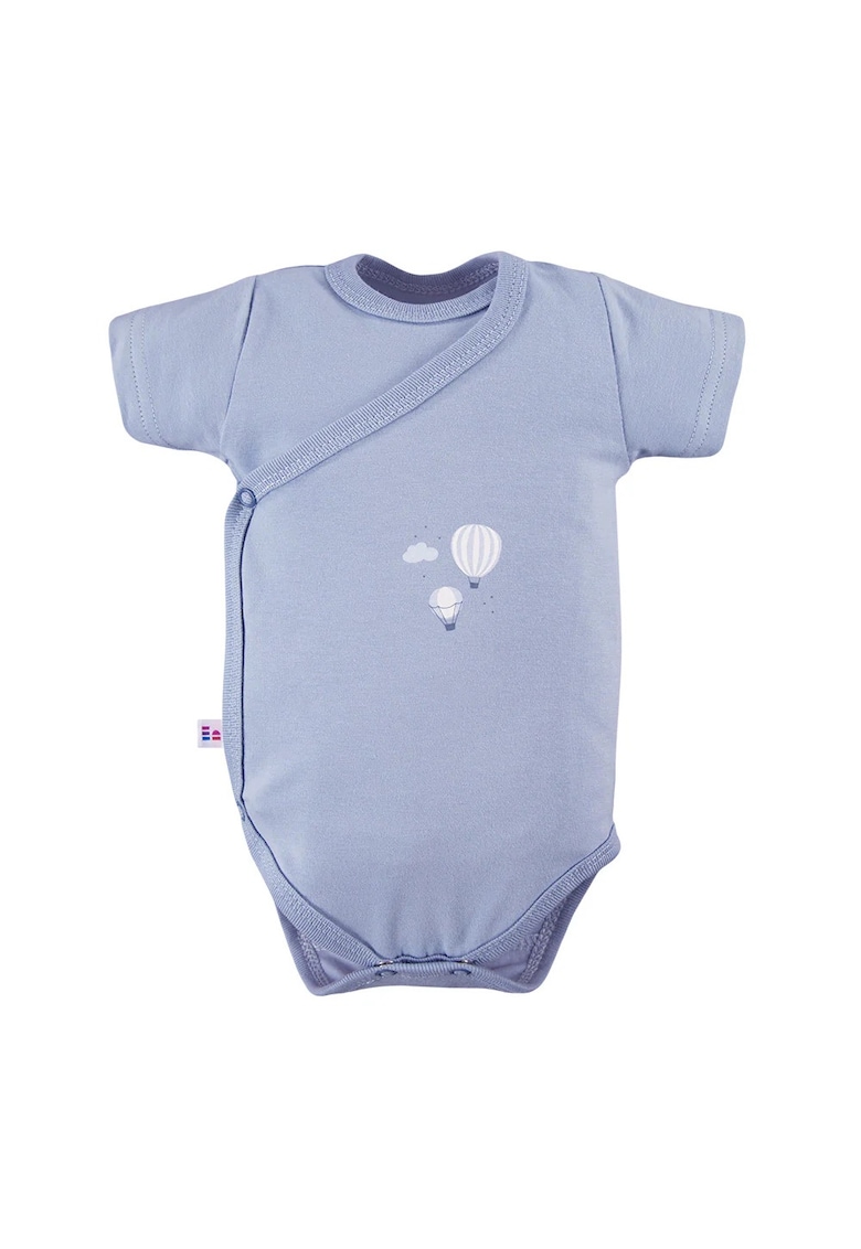 Body cu maneca scurta si model balon -  - Petite - Albastru - pentru baietei