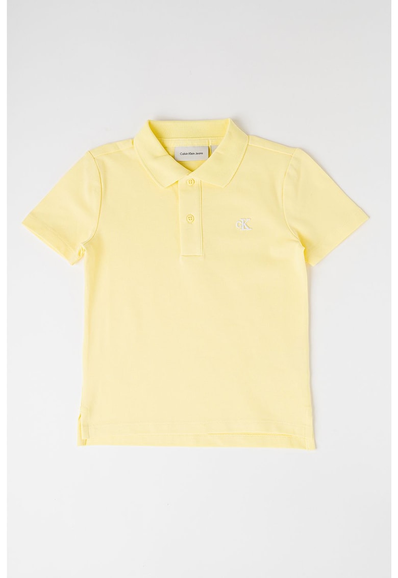 Tricou polo cu logo brodat