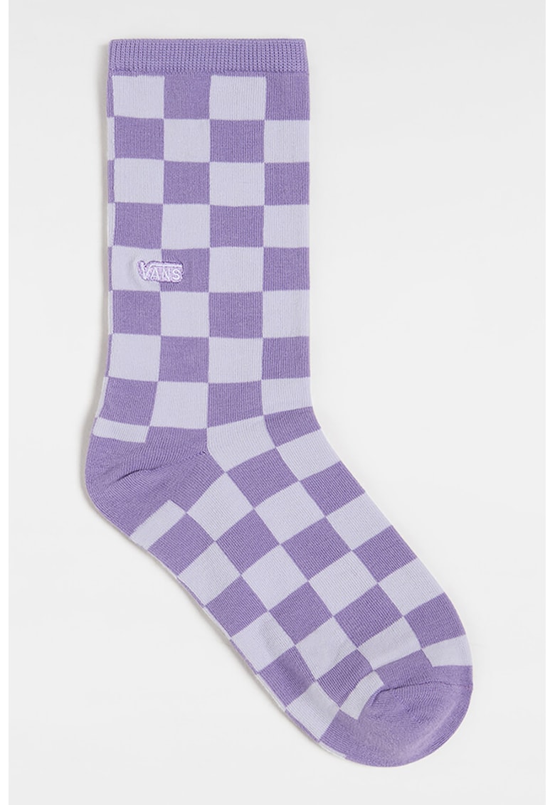 Sosete din amestec de bumbac cu model in carouri