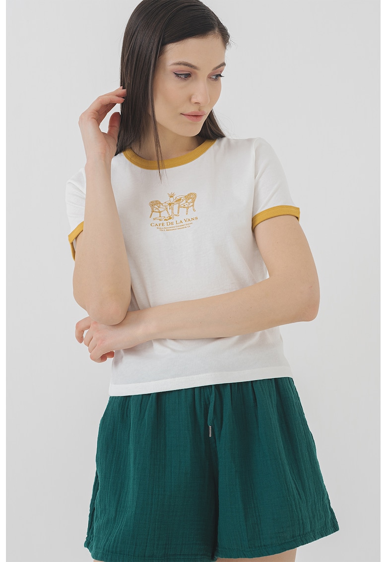 Tricou cu imprimeu pe piept