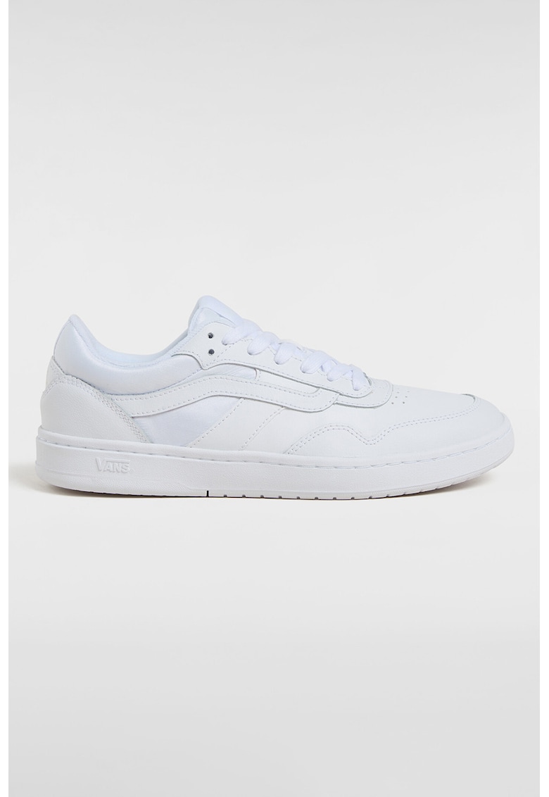 Pantofi sport din piele cu model uni